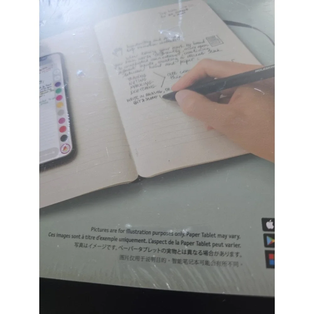 Moleskine Smart Writing Set -Notebook and Smart Pen -Black